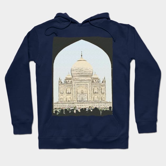 Taj Mahal Hoodie by CDUS